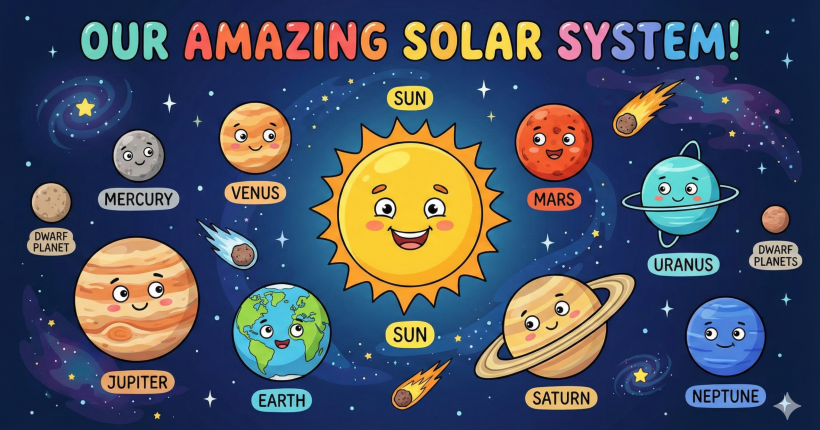 Planets and Solar system cover