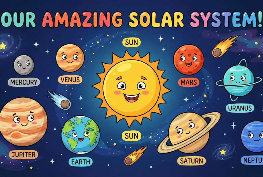 Planets and Solar system cover